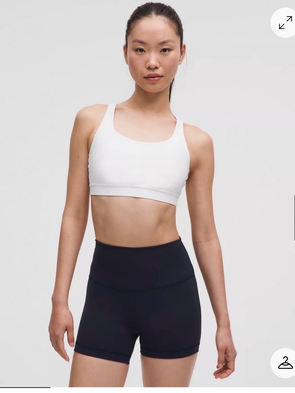 lululemon athletica Energy Sports Bra in White size 10